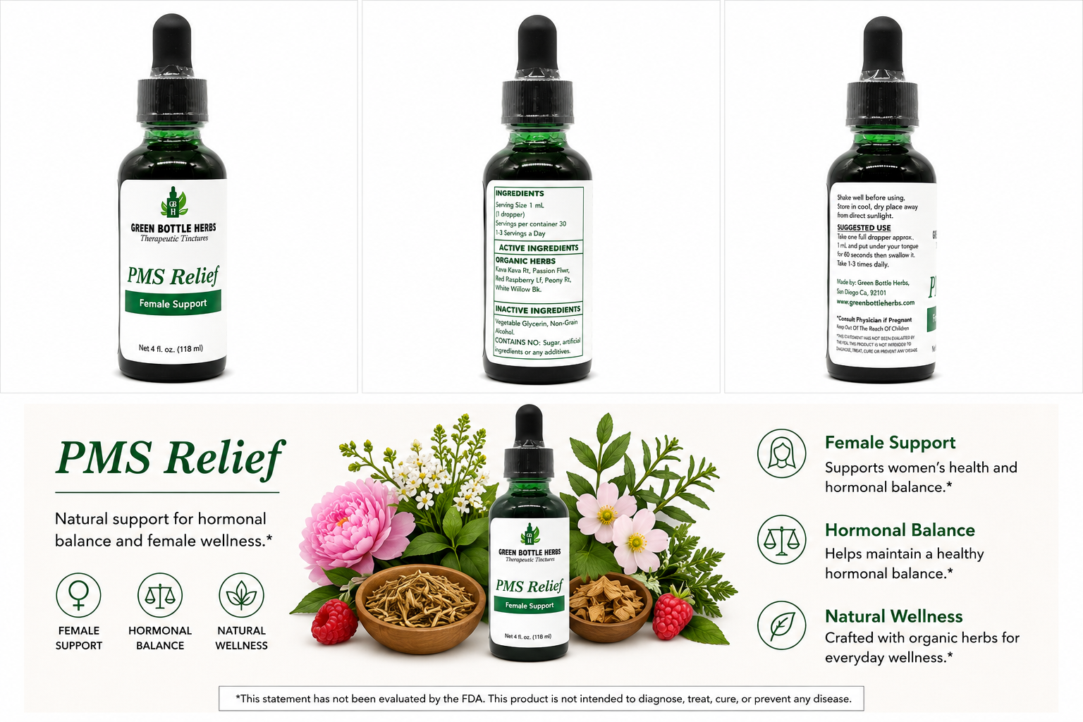 PMS Comfort Tincture/Herbal Extract