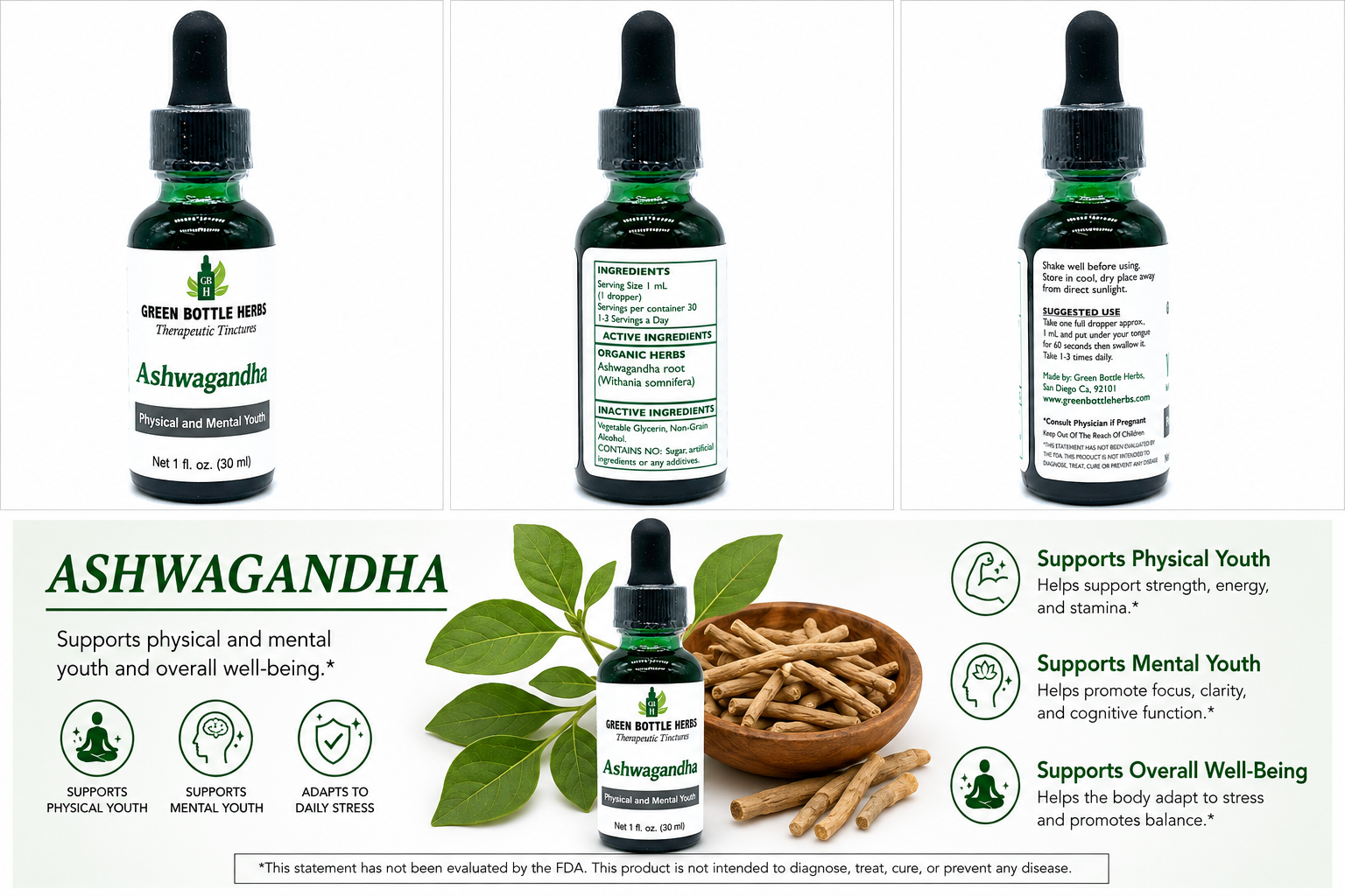 Ashwagandha Tincture/Herbal Extract