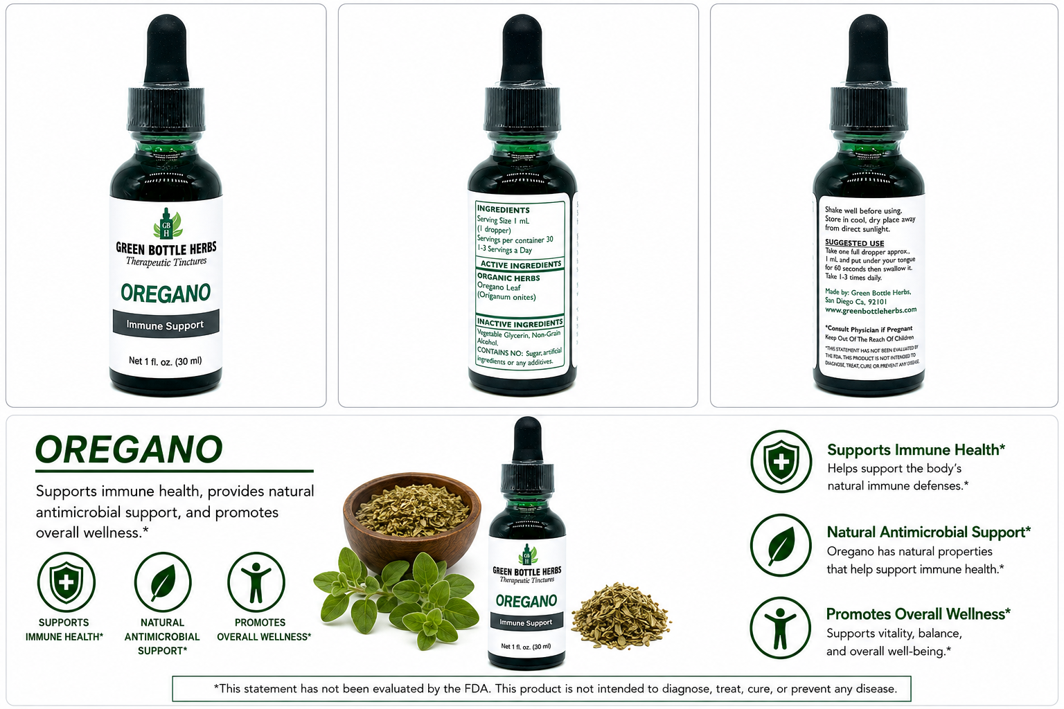 Oregano Tincture/Herbal Extract