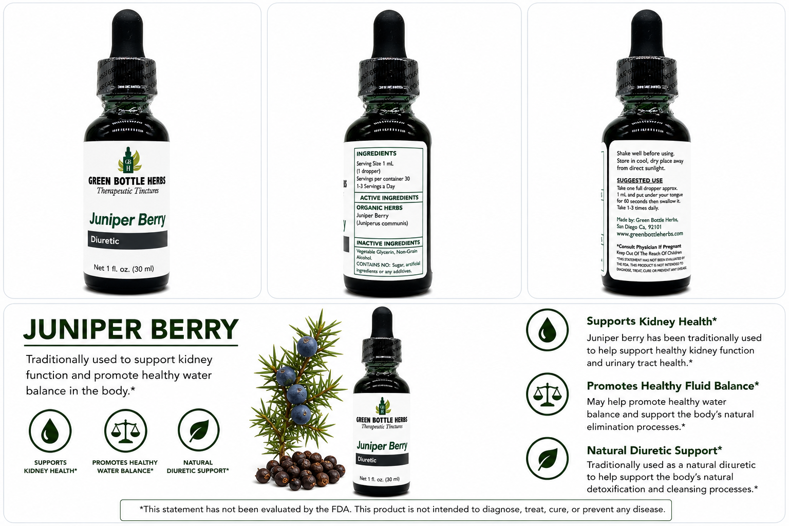 Juniper Berry Tincture/Herbal Extract