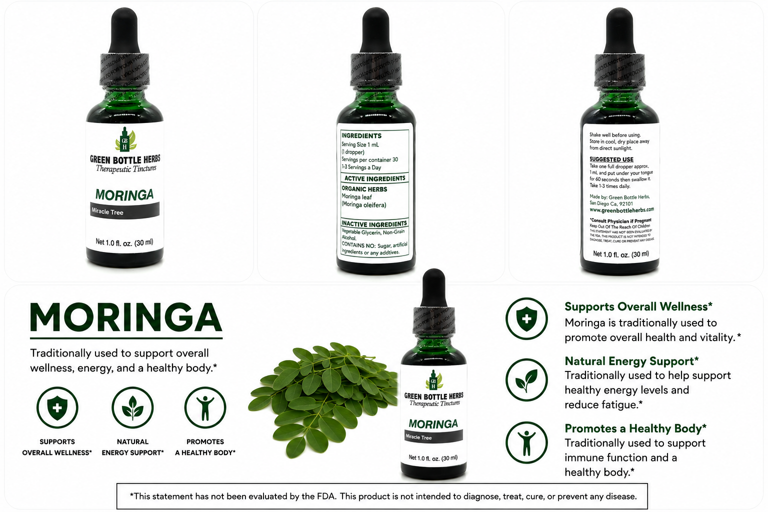 Moringa Tincture/Herbal Extract