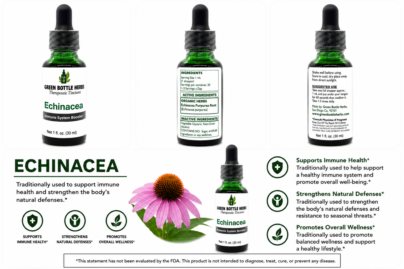 Echinacea Tincture/Herbal Extract