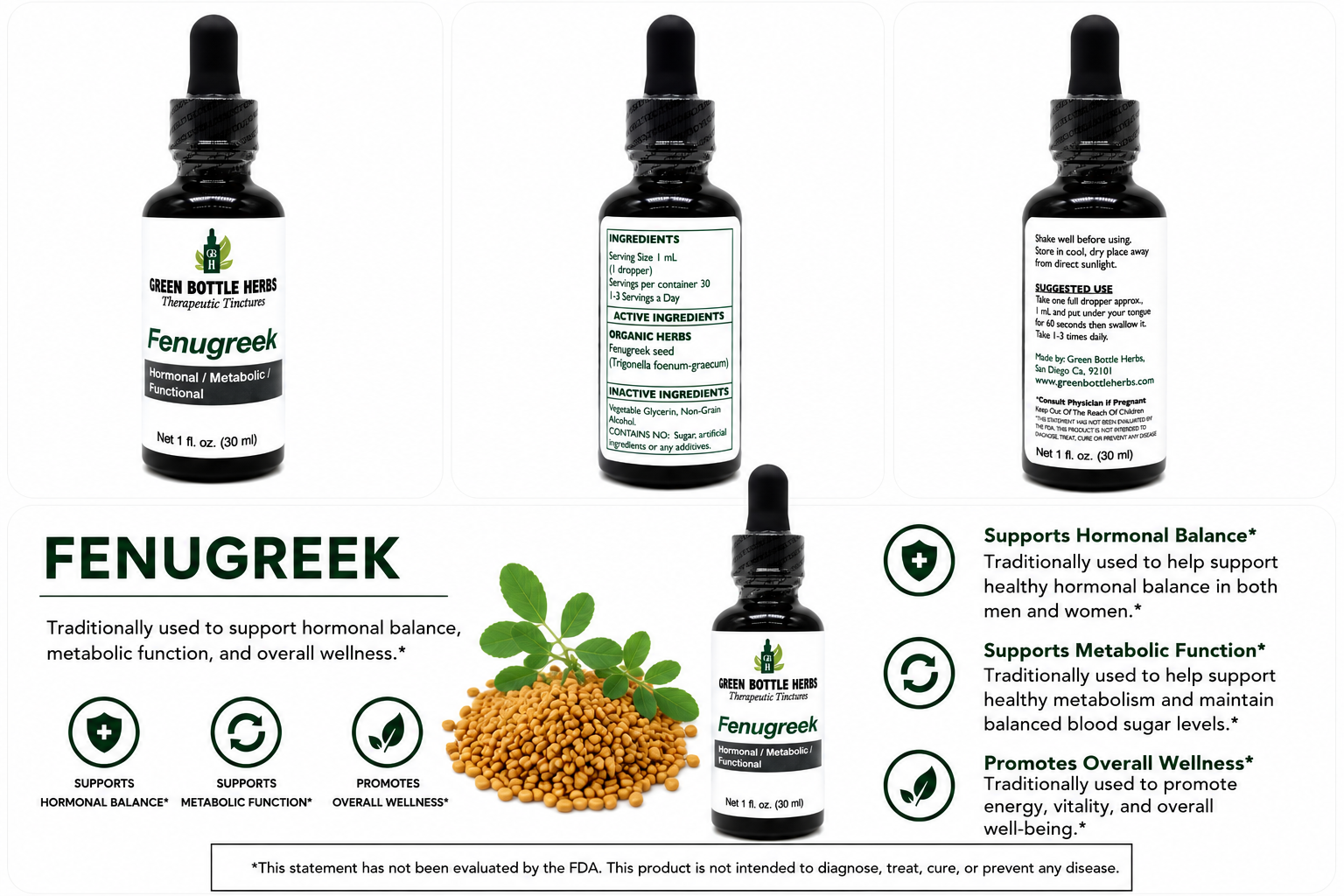 Fenugreek Tincture/Herbal Extract