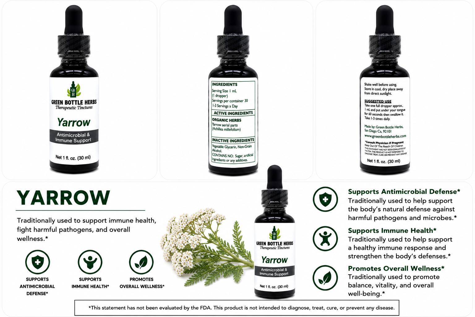 Yarrow Tincture/Herbal Extract