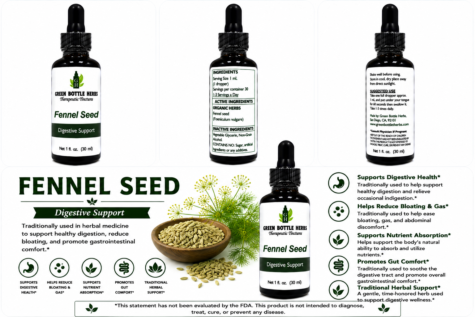 Fennel Tincture/Herbal Extract