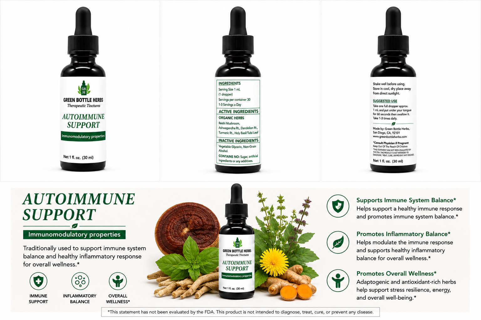Autoimmune Tincture/Herbal Extract