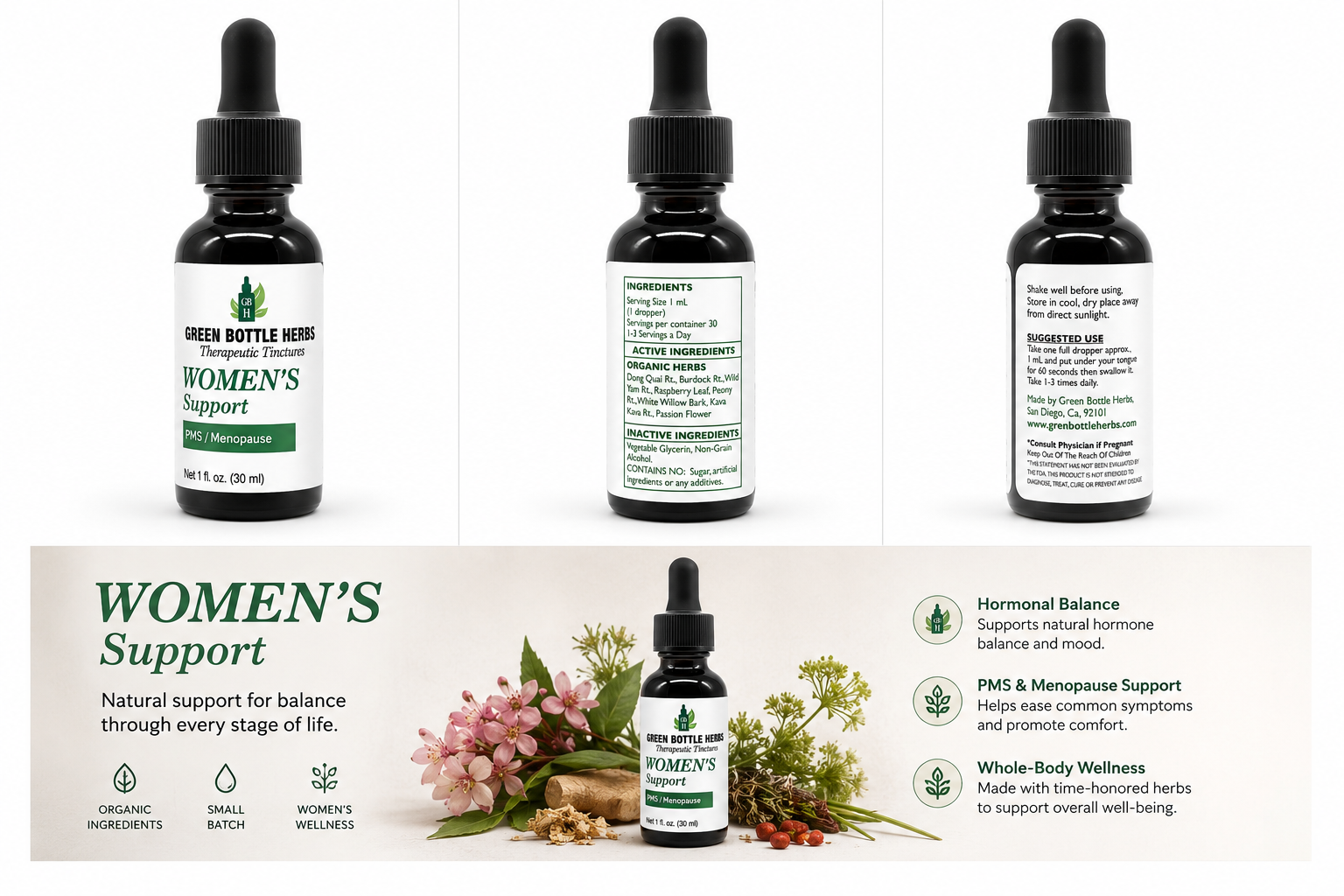 Women's Wellness Tincture/Herbal Extract