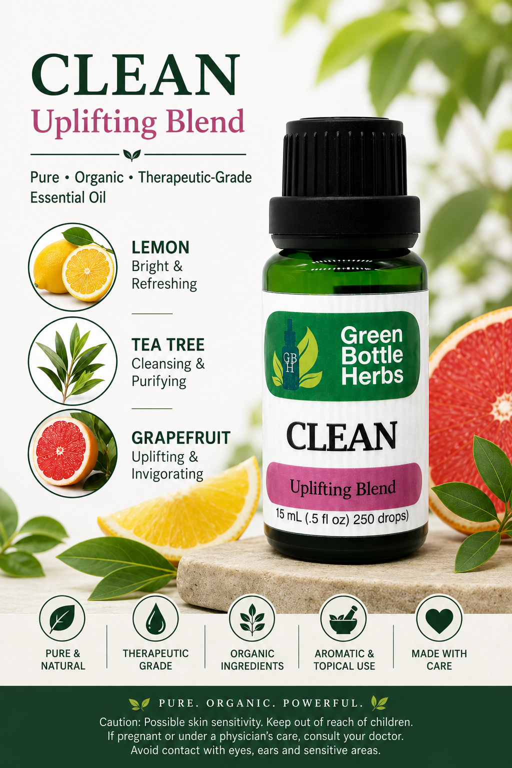 Clean Essential Oil Blend