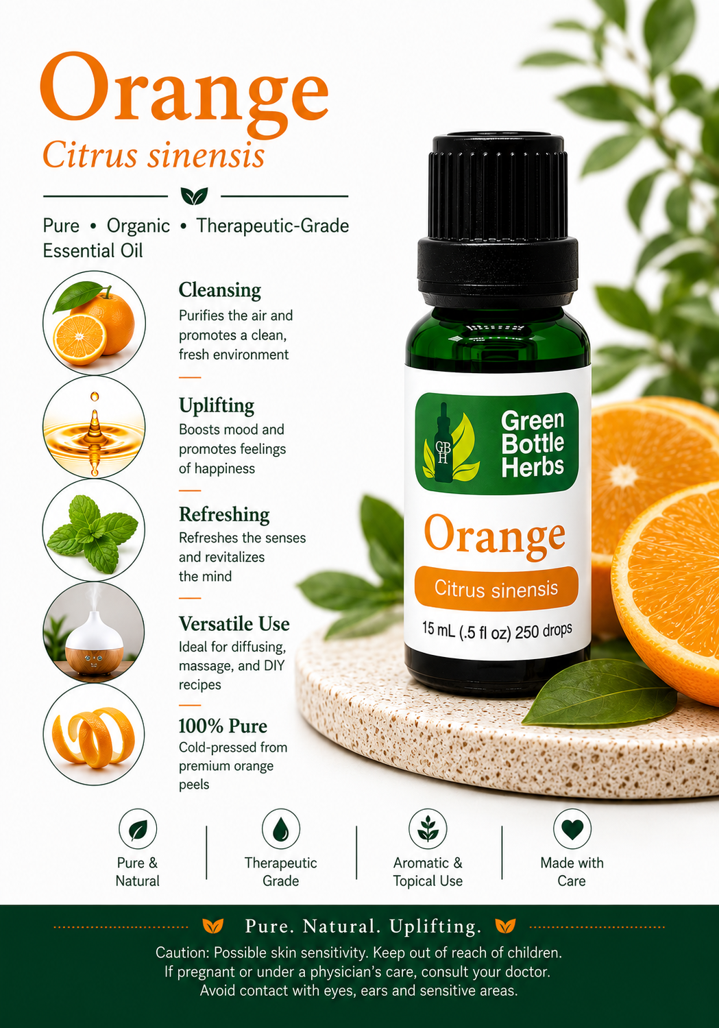 Sweet Orange Essential Oil