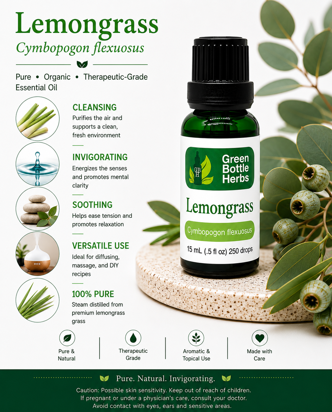 Lemongrass Essential Oil