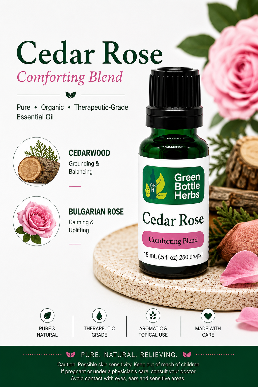 CedarRose Essential Oil Blend