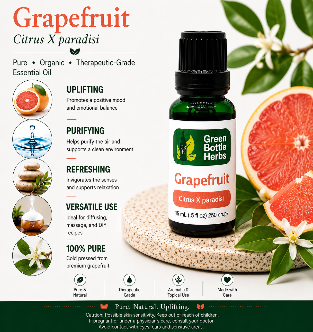 Pink Grapefruit Essential Oil