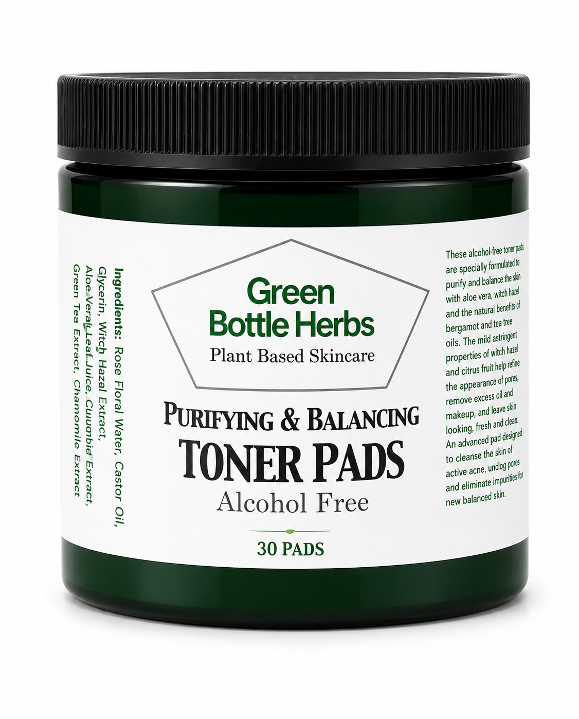 Citrus Facial Toner Pads-Alcohol Free