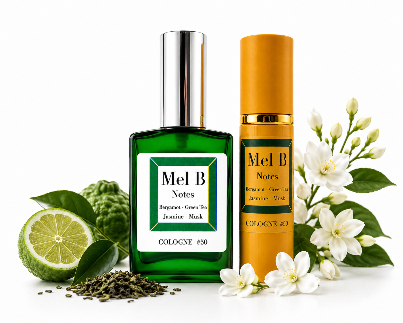 Cologne #50 Bergamot-Green Tea-Jasmine-Musk