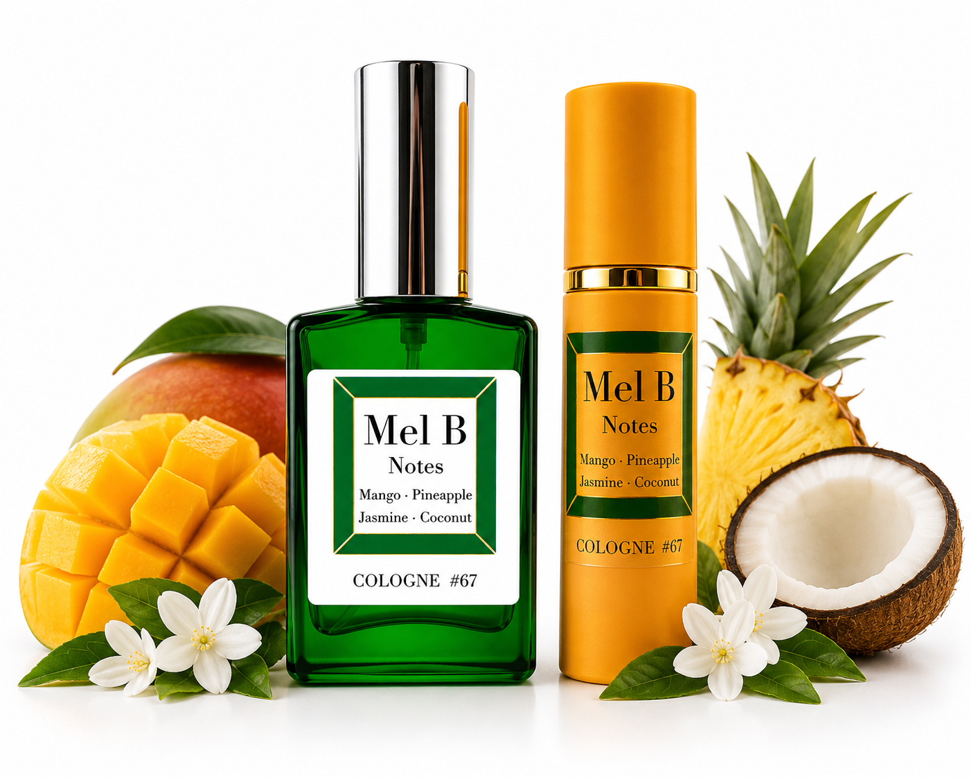 Cologne #67 Mango-Pineapple-Jasmine-Coconut