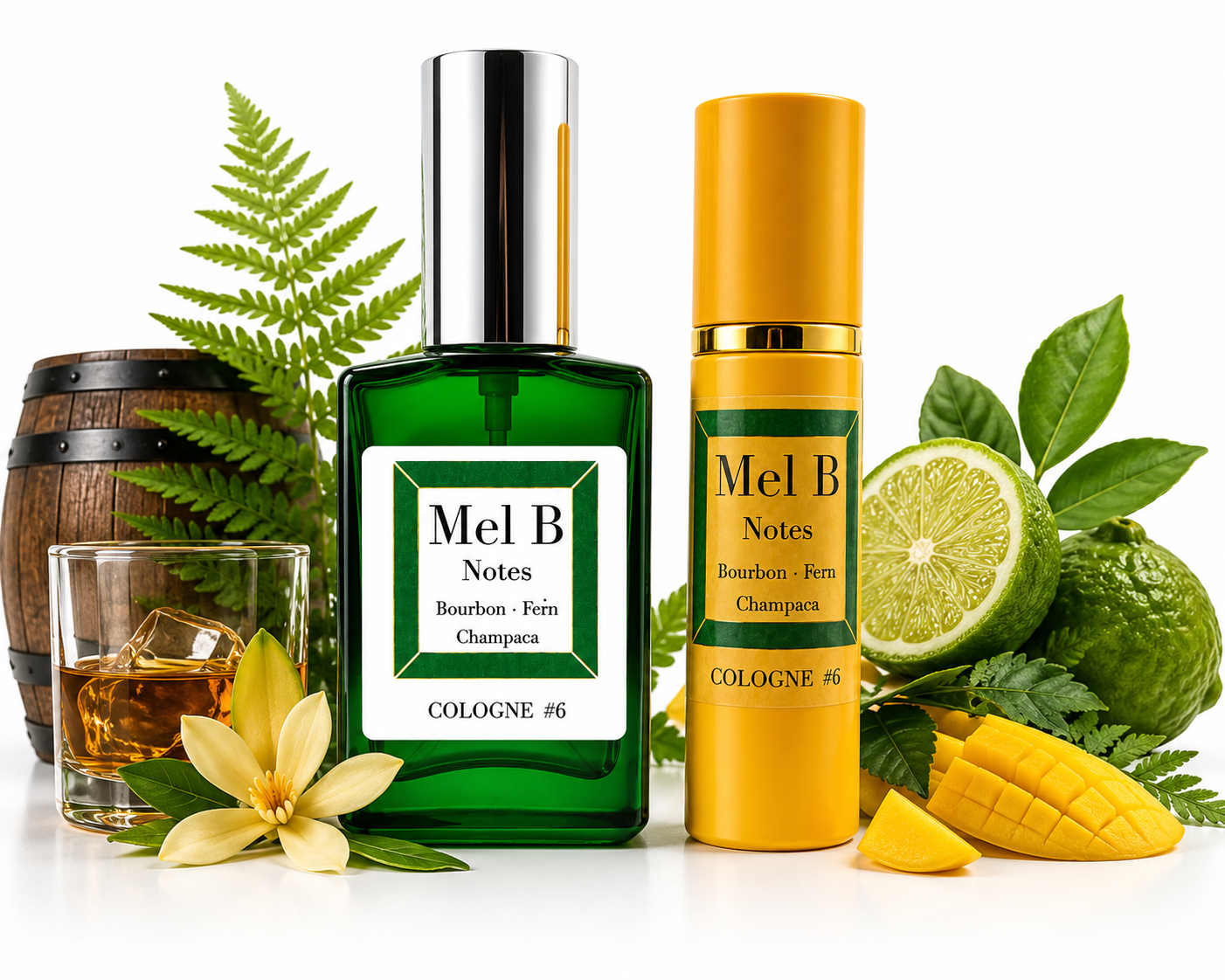 Cologne #6 Bourbon-Fern-Champaca