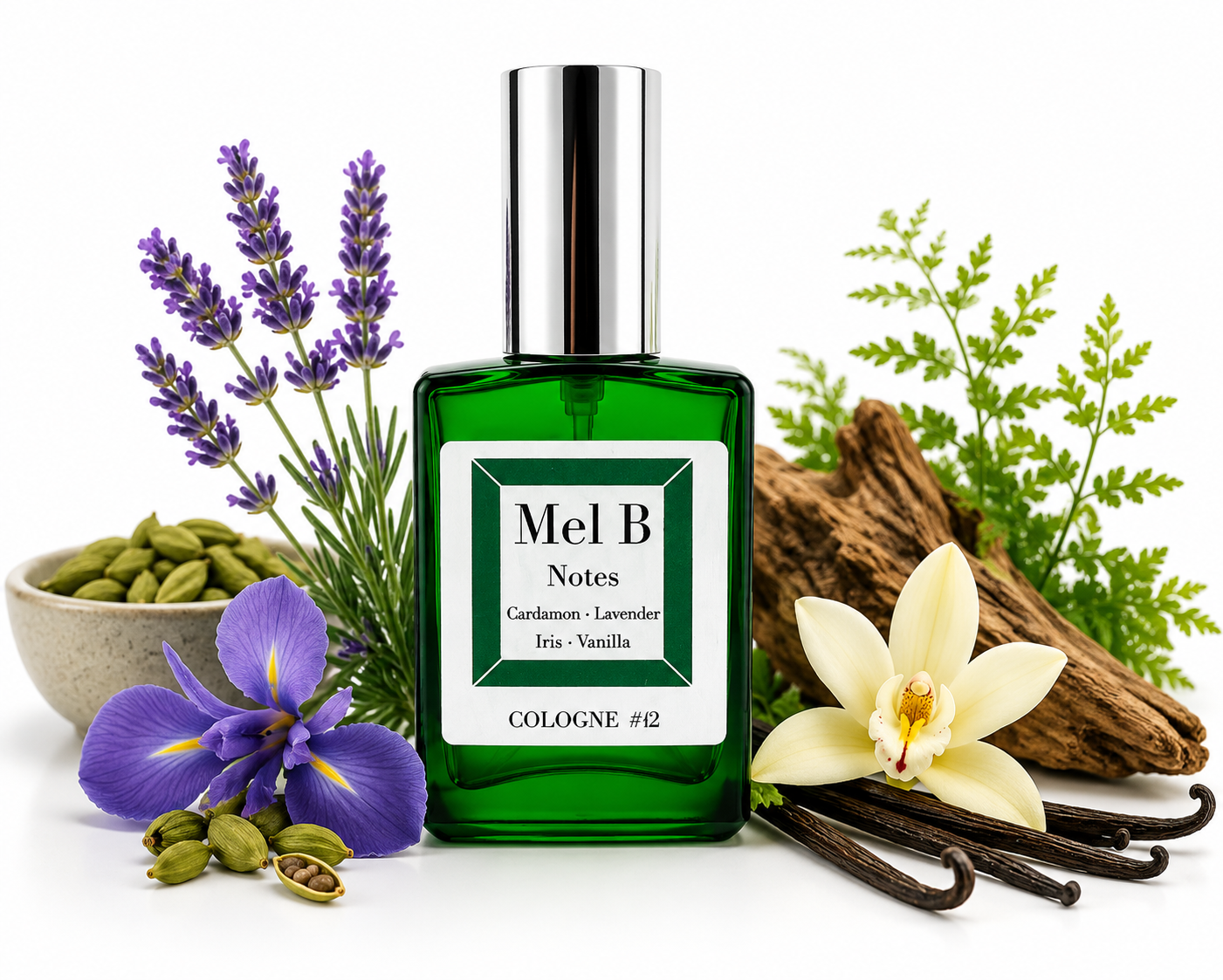 Cologne #42 Cardamon-Lavender-Iris-Vanilla