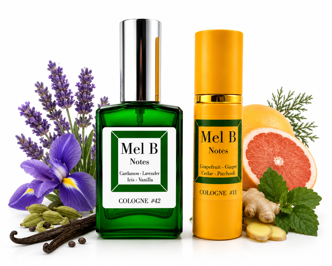 Cologne #11 Grapefruit-Mint-Ginger-Cedar-Patchouli