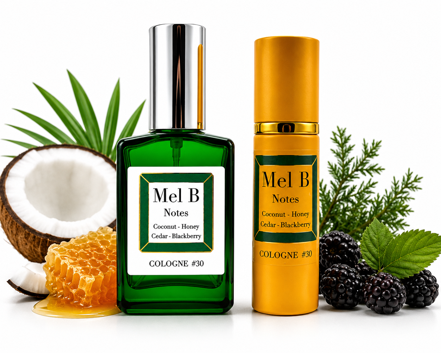 Cologne #30 Coconut-Honey-Cedar-Blackberry
