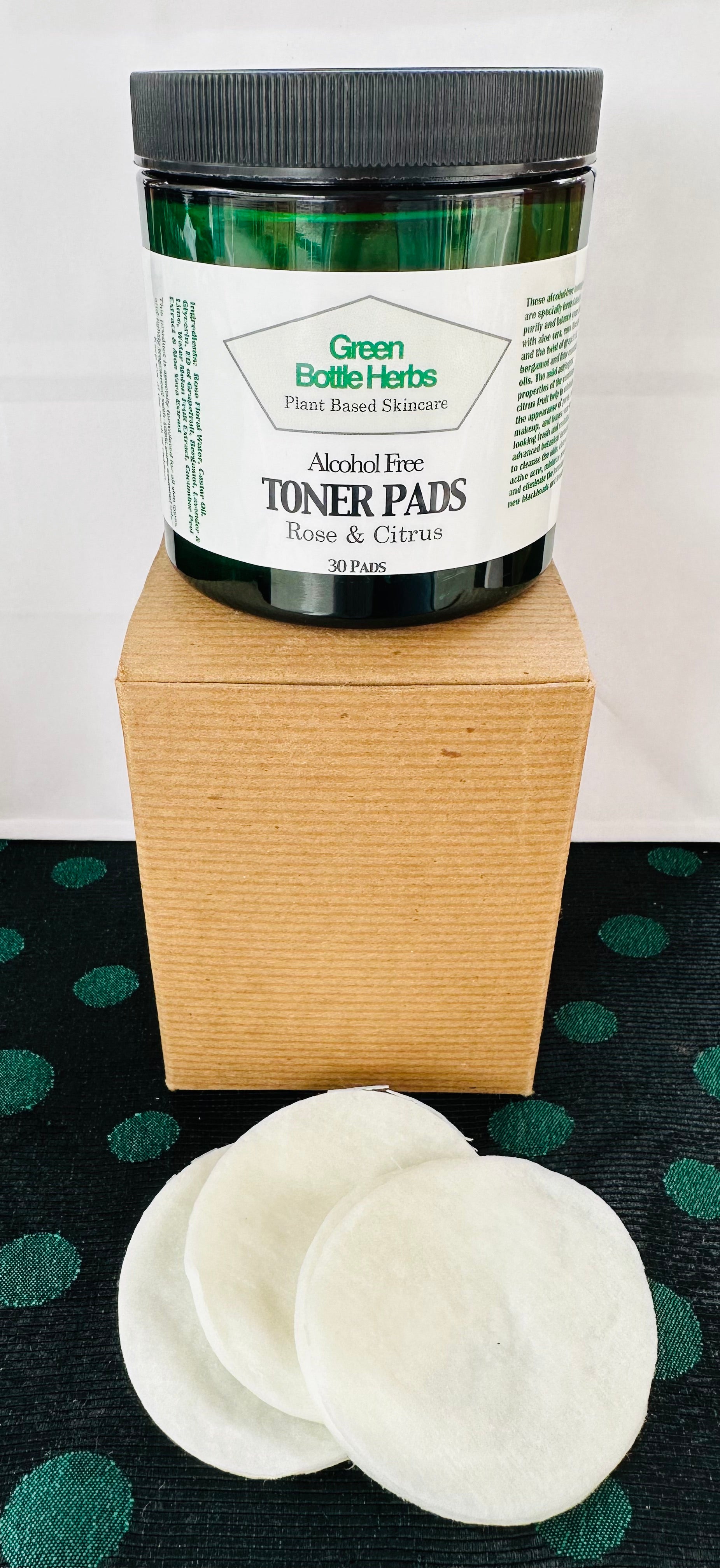 Citrus Facial Toner Pads-Alcohol Free