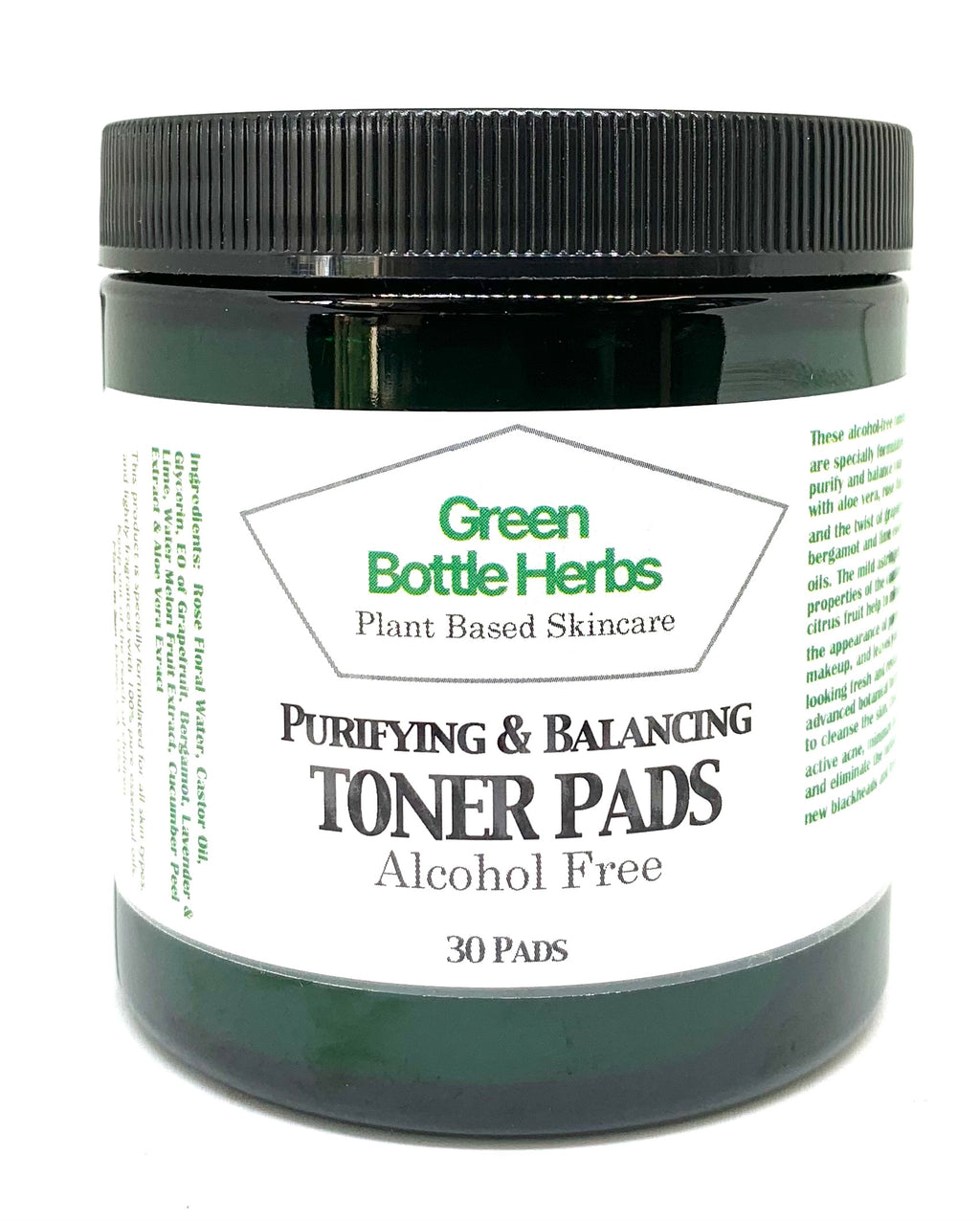 Citrus Facial Toner Pads-Alcohol Free