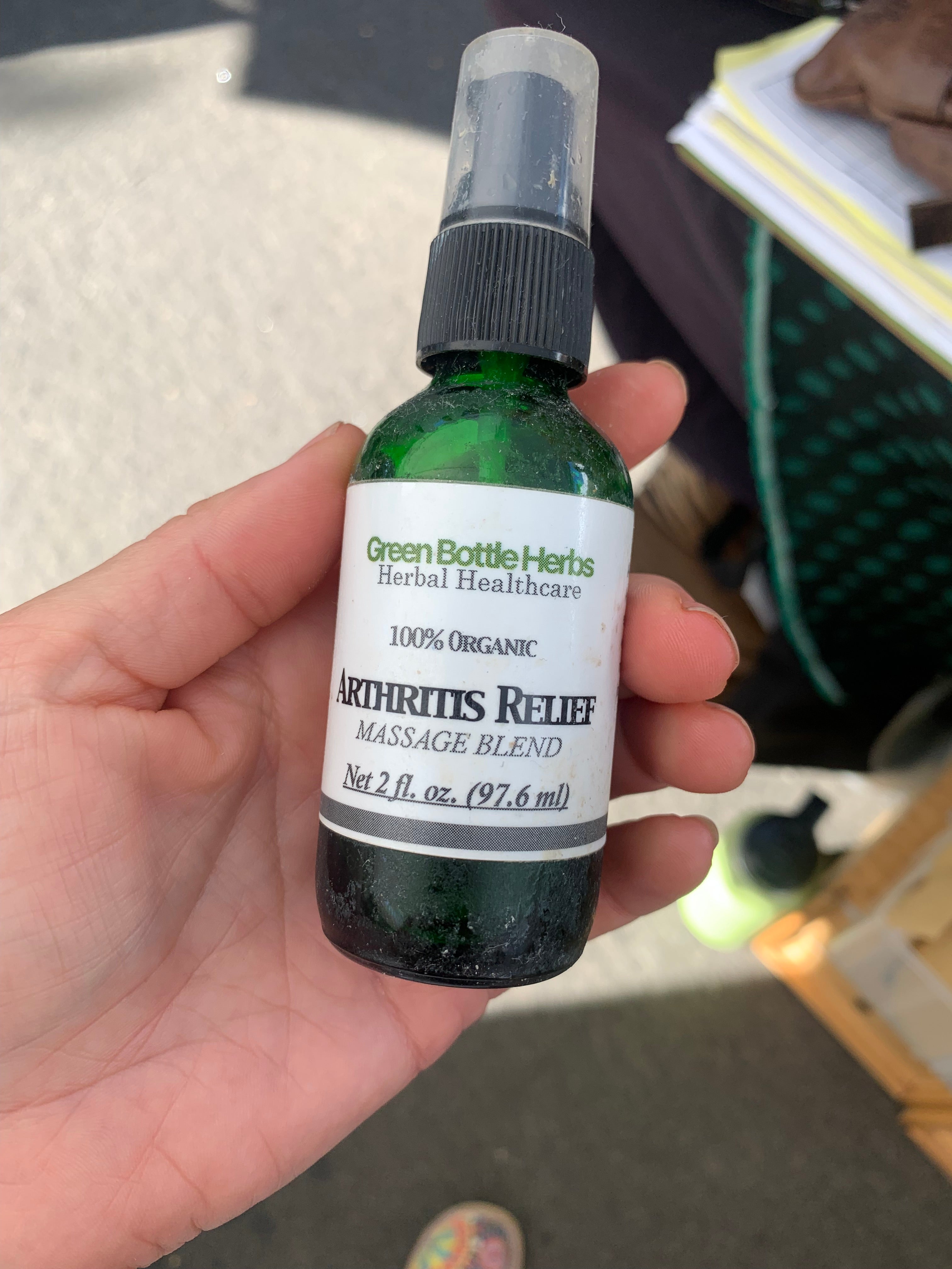 Arthritis Relief Massage Oil
