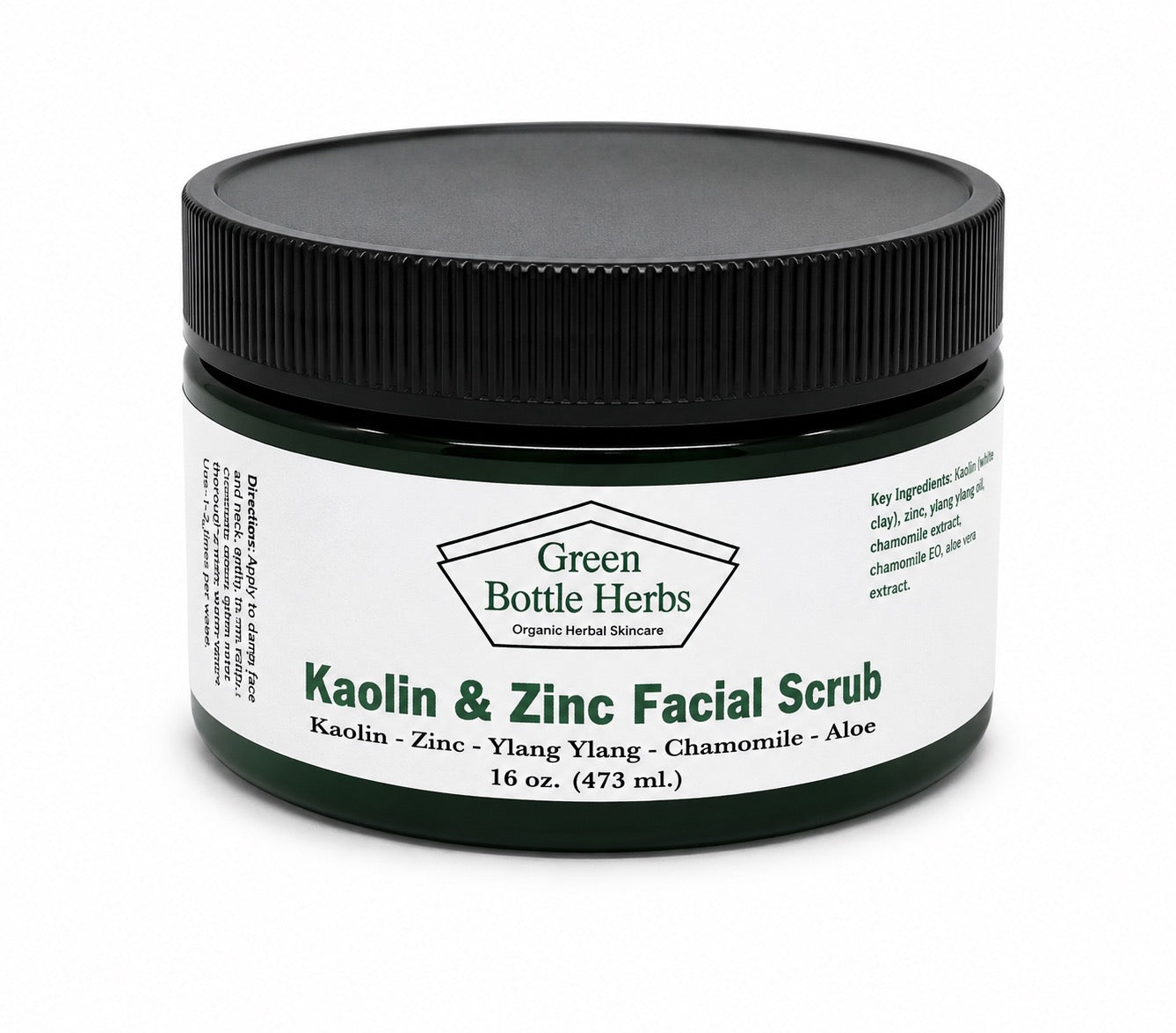 Kaolin and Zinc Facial Scrub