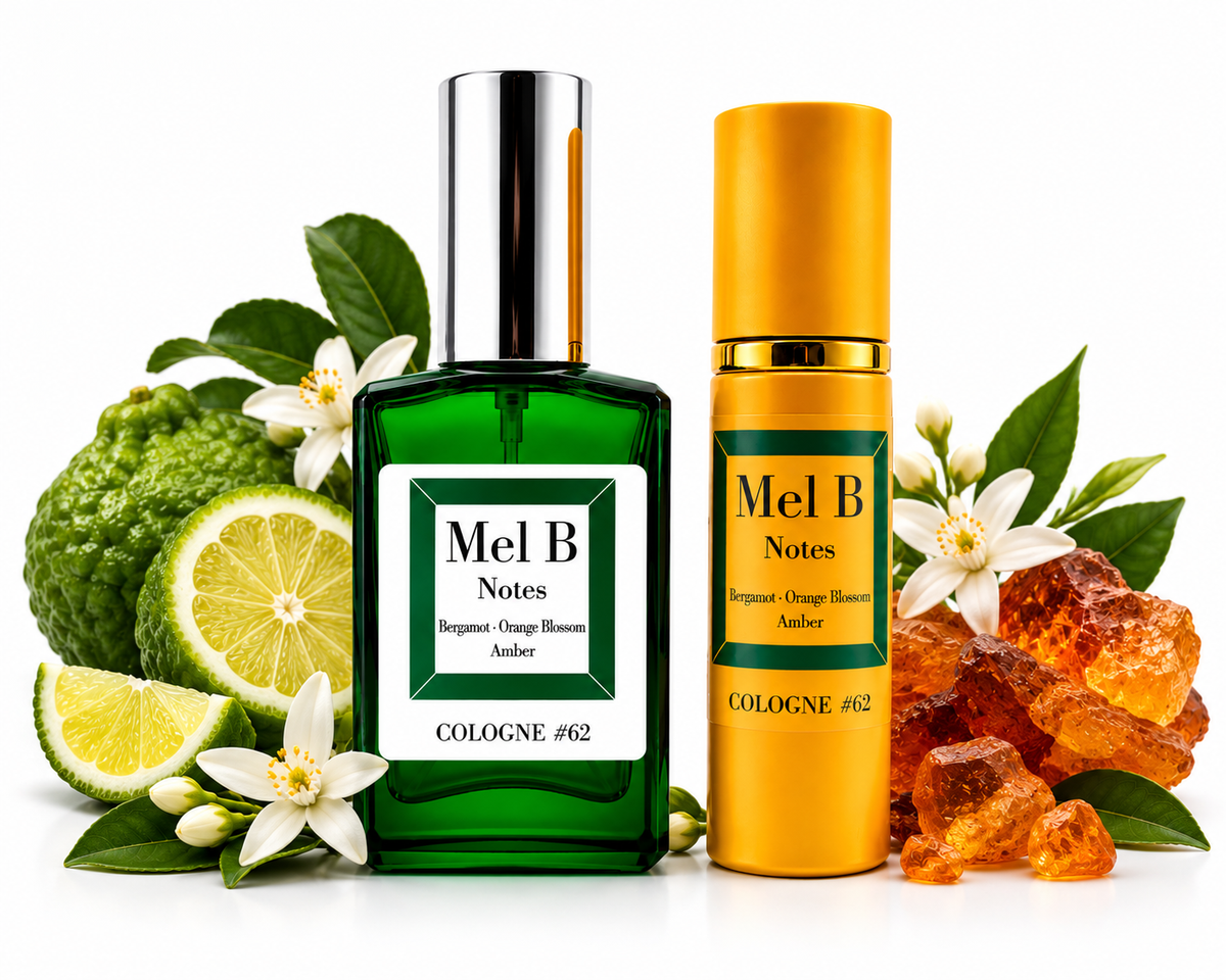 Cologne #62  Bergamot-Orange Blossom-Amber